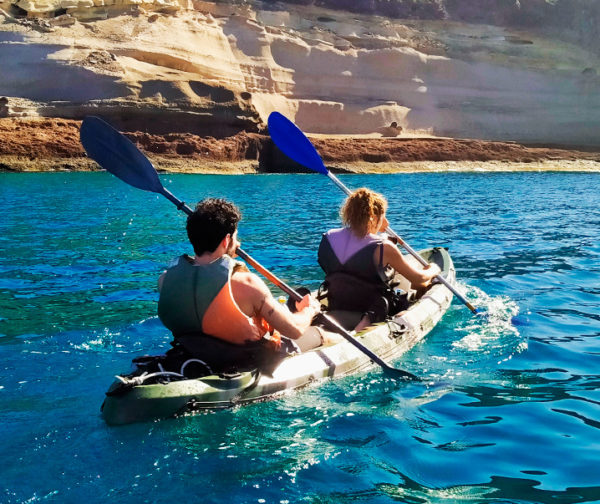 Kayak en pareja
